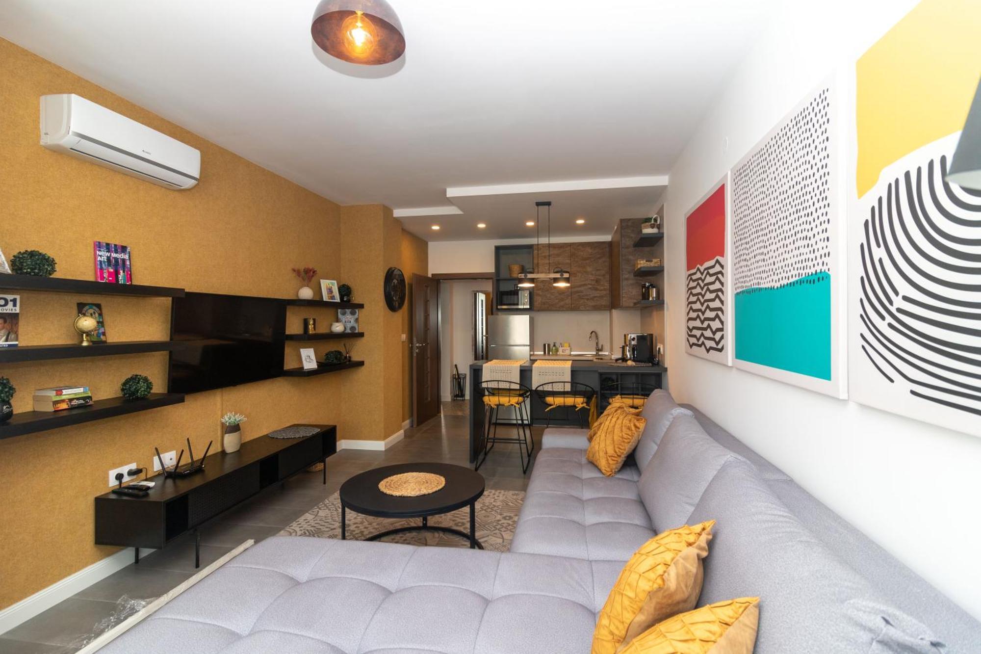 Apartamento Contemporary Charm In Old Sofía Exterior foto